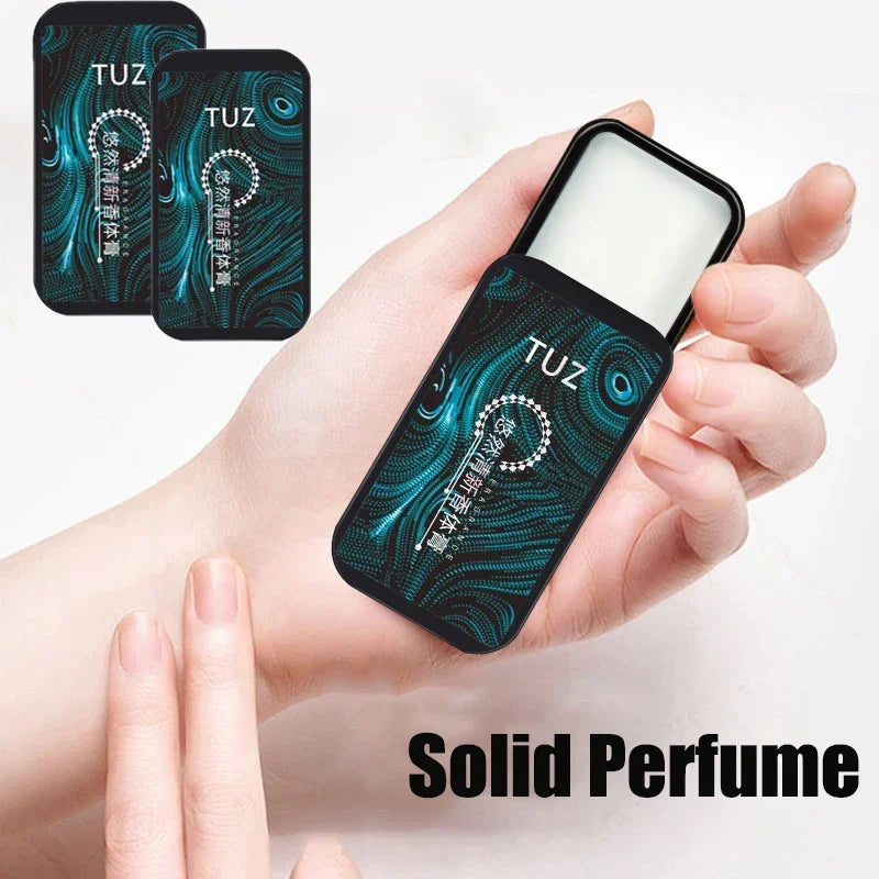 Rosendüfte für Damen, festes Parfüm, mildes, natürliches, langanhaltendes Aroma, Deodorants-Duft, tragbares Körper-Antitranspirant für Männer