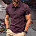 100% reine Baumwolle, hochwertiges Marken-Herren-Poloshirt mit kurzen Ärmeln, Sommer 2026, luxuriöses Mode-Golf-Oberteil mit Pony-Stickerei, lässiges T-Shirt