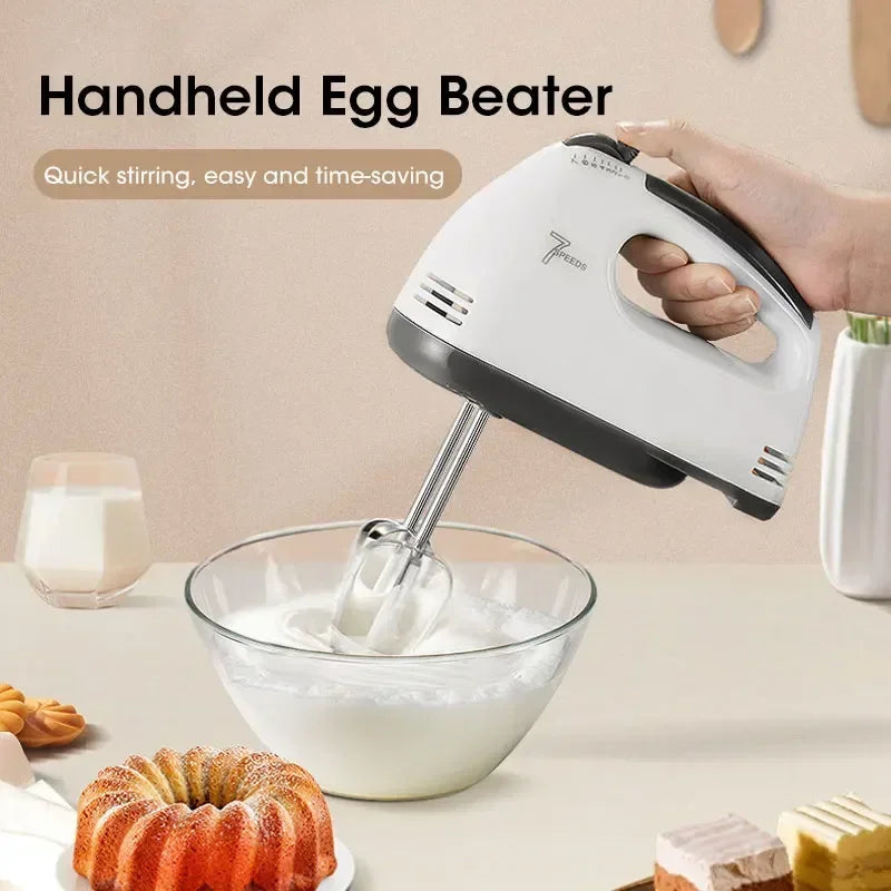 Handgehaltener Elektrischer Eier-Schneebesen Multifunktionaler Küchenmixer für Sahne und Teig Automatischer Eiknacker für die Heimküche