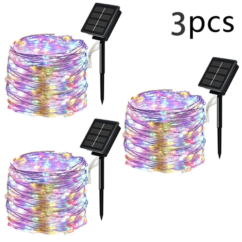 32M 300Leds Im Freien Wasserdichte Solar-Led-Licht Outdoor Girlande Solar Power Lampe Garten Lichter Weihnachten Party Garten Dekoration