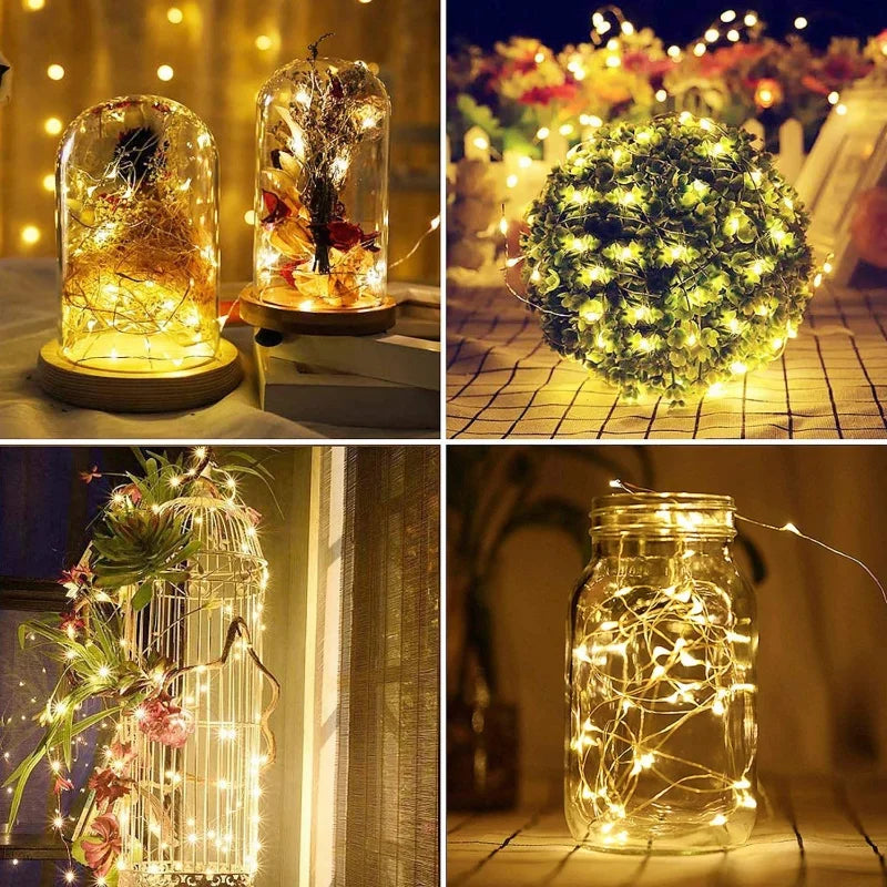 32M 300Leds Im Freien Wasserdichte Solar-Led-Licht Outdoor Girlande Solar Power Lampe Garten Lichter Weihnachten Party Garten Dekoration