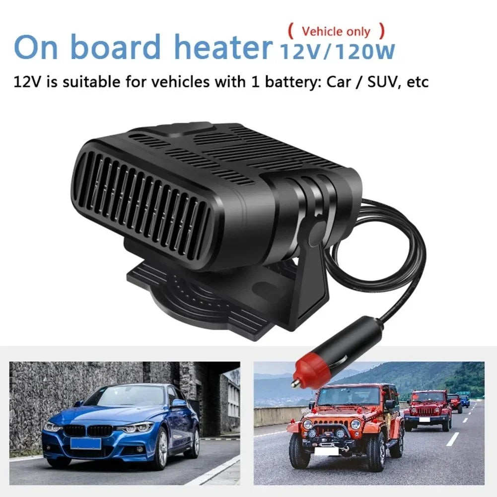 200W Trockner Windschutzscheiben-Entfeuchter Auto-Heizgerät 12V/24V Heizung Tragbarer Entfeuchter Entfroster Heizlüfter Haushaltsheizgerät 2026 Neu