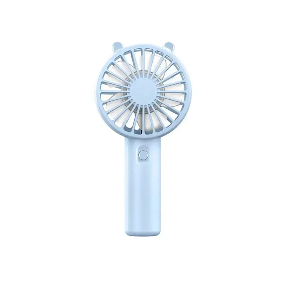 MINI Tragbarer USB-Ventilator, wiederaufladbarer Lüfter für Wimpernverlängerungen, leiser Handventilator, Mini-USB-Tischventilator