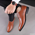 Große modische Herren-Büro-formelle Schuhe, niedrig geschnitten, täglich, bequem, spitze, multifunktionale Herren-Hochzeits-Herrenschuhe