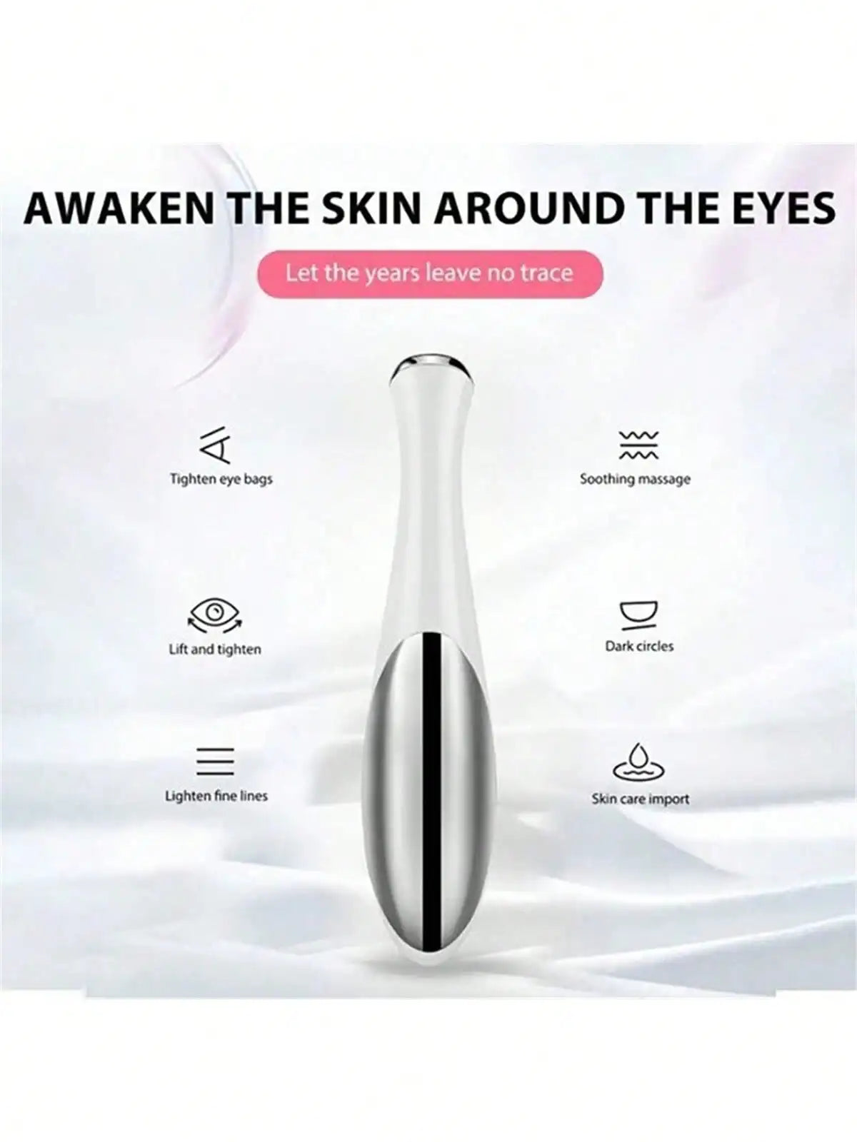 Elektrisches Augenmassagegerät, Vibration, Falten, Anti-Aging, Augenmassage, Augenringe, Entfernung, Schönheit, Gesicht, Augenpflege, Stift
