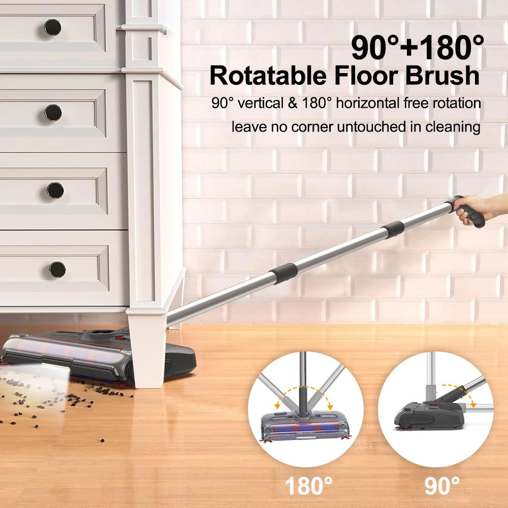 Elektrische Kehrmaschine Tragbare Handheld Teppich Boden Kehrmaschine Reinigung Maschine Drahtlose Elektrische Mopp Wiederaufladbare Rotary Boden Wischen