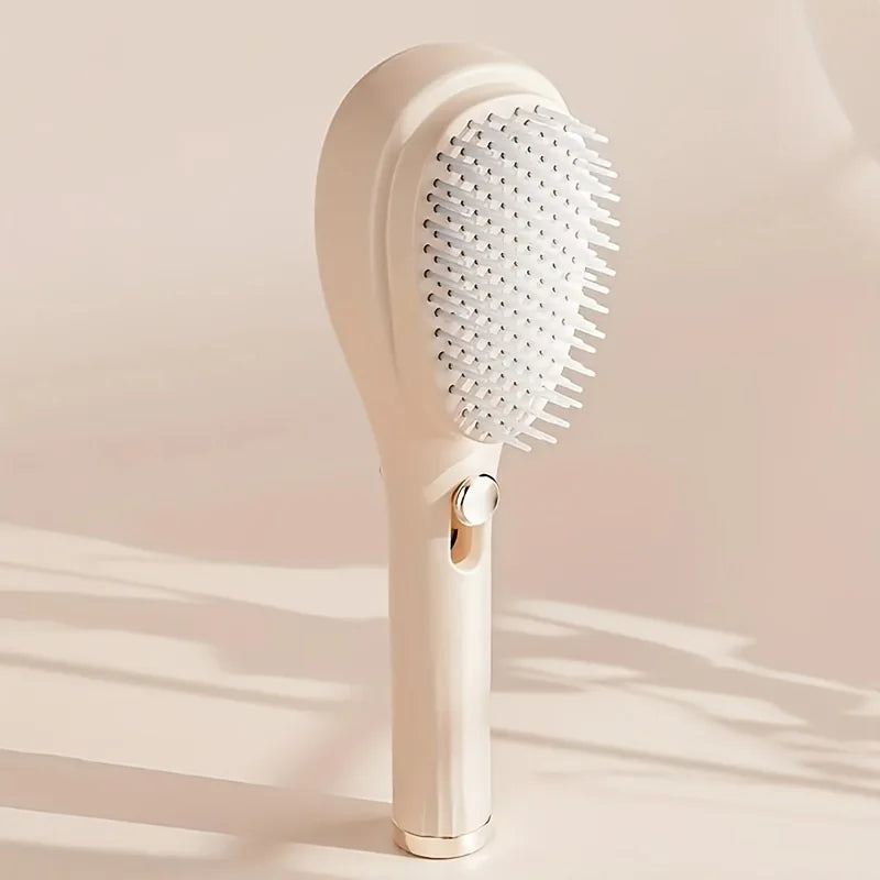 1 Stück magischer einziehbarer Haarkamm – antistatische Kopfhaut-Massage- und Entwirrungsbürste für alle Haartypen, Urlaubsgeschenkbox, Beauty-Tool
