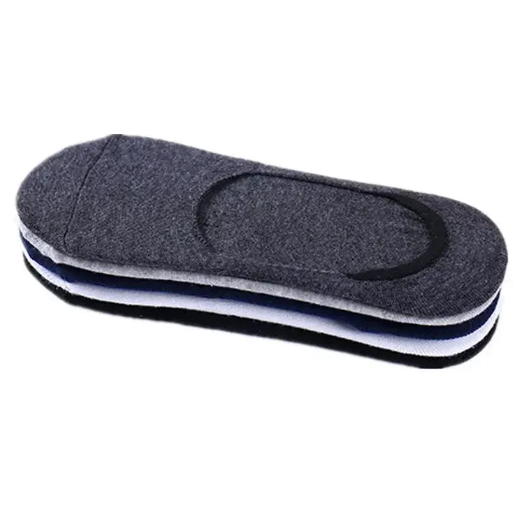5Pairs Männer Boot Baumwolle Socken Sommer Herbst Nicht-slip Silikon Unsichtbare Atmungsaktive Socken Männliche Söckchen Hausschuhe Sport socken