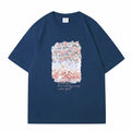 WAVLATII Damen-T-Shirts aus 100 % Baumwolle, Sommer-T-Shirts für Damen, Lavendel, Streetwear, bedruckte T-Shirts, grün, lässig, kurzärmelig, WT2328