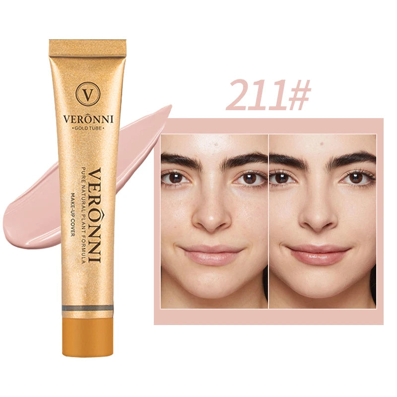 14-farbige Concealer-Creme mit vollständiger Abdeckung, Make-up-Concealer-Foundation, matte, langanhaltende Ölkontrollkosmetik für Akne und Augenringe