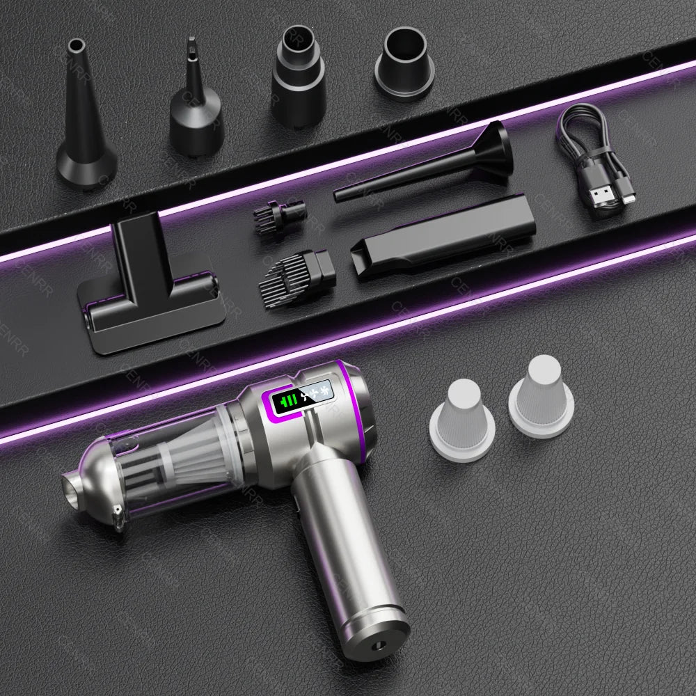 NEUE Auto Staubsauger 998000PA Mini Cordless Leistungsstarke Tragbare Auto Staubsauger für Hause Handheld Gebläse Auto Reiniger