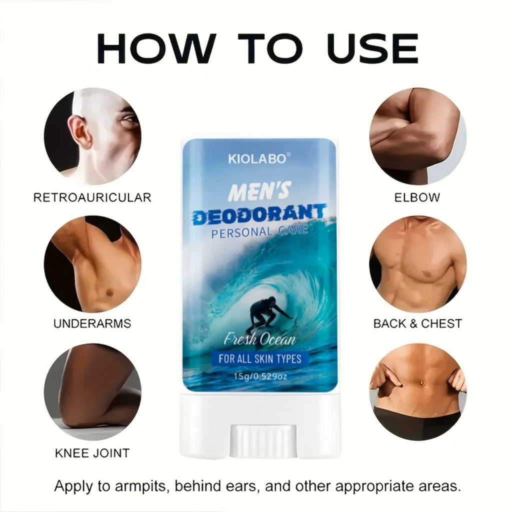 72 Stunden lang anhaltende Geruchsbeseitigung, 15g Antitranspirant-Deocreme, hält Sie den ganzen Tag frisch und trocken, tragbar und praktisch.