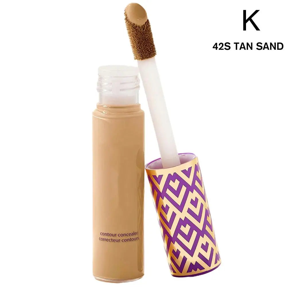 Feuchtigkeitsspendende, wasserfeste Concealer-Creme, die schwarze Kreise, Hautunreinheiten, Aknenarben, Flecken abdeckt, ölkontrollierende flüssige Foundation-Make-up-Foundation
