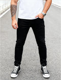 Jeans Slim Fit Herrenjeans Modisch Bequem Perfektes Geschenk für Männer Stilvoll und Trendy
