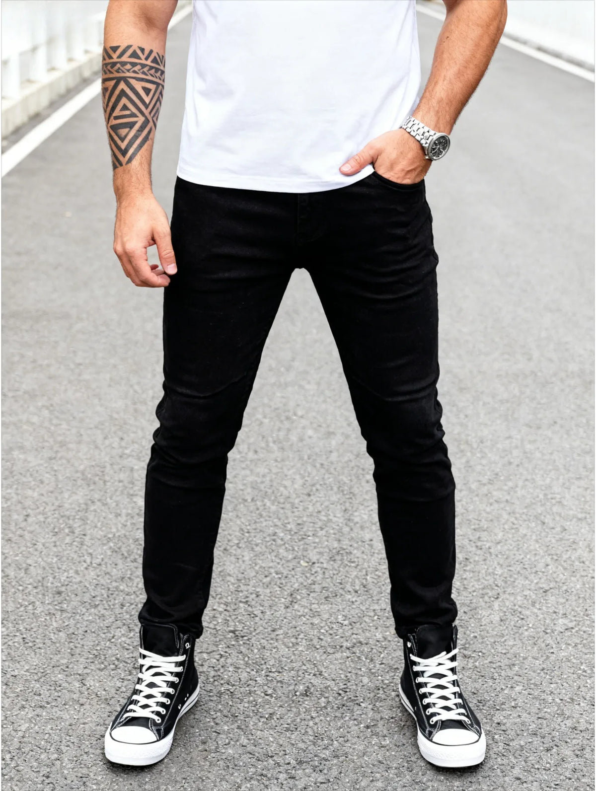 Jeans Slim Fit Herrenjeans Modisch Bequem Perfektes Geschenk für Männer Stilvoll und Trendy
