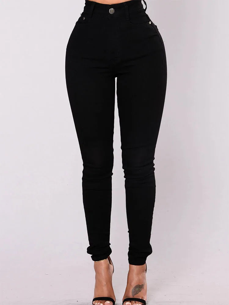 2024 NEUE Damen-Röhrenjeans, Vintage-Denim-Jeans, Damenmode, Stretch-Hose, Streetwear, gerades Bein, Wickelhüften, Jeans