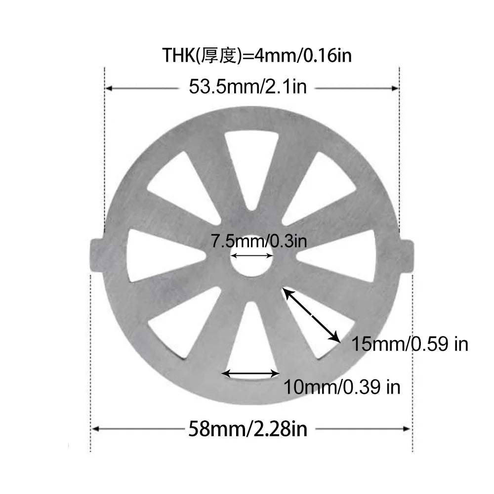 Fleischwolf Ritzel Mixer Ersatzteile Fleischwolf Messer Edelstahl Gitter für Fleischwolf Zubehör Küche Werkzeug