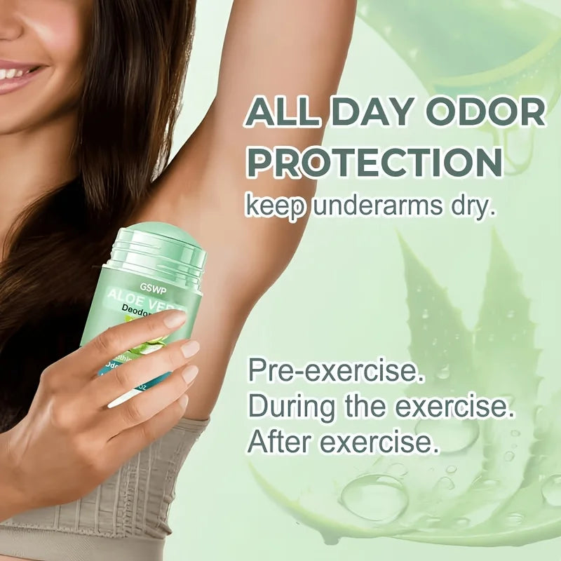 GSWP ALOV VERA Deodorant, Langanhaltender Duft für Ganztägige Frische. Bietet langanhaltenden Duft. 40g/80g