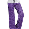 Plus Größe 1XL-5XL Damen Casual Lose Kordelzug Spleißen Hosen Mode Breites Bein Stretch Yoga Hosen