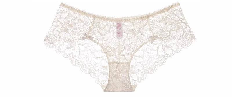 MOYISU Sommer-Dessous-Set, transparente französische Spitze, Minimiser-BH, Slip, ultradünn, sexy Damenunterwäsche, große Brust, sexy, zerknitter und Höschen