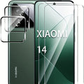 2 + 2er-Pack Displayschutzfolie aus gehärtetem Glas für Xiaomi Mi 15 14 13 Pro Ultra 14T Pro 9H Härtefolie, kratzfester Displayschutz