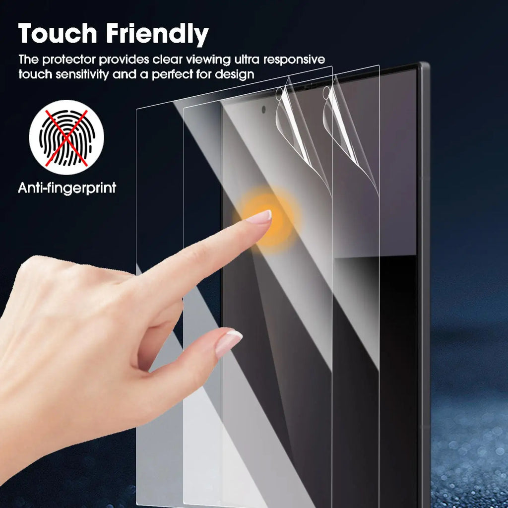 9 IN 1 Displayschutzfolien für innen, vorne und hinten für Samsung Galaxy Z Fold 8/Fold8 Ultra, vollständige Abdeckung, HD-klar, weiche TPU-Hydrogel-Folien