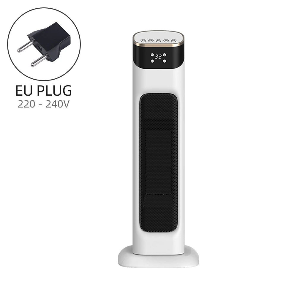 Elektroherd-Heizung, 1500 W, PTC, schnelle Erwärmung, Heimgebrauch, Schlafzimmer, einstellbare Temperatur, Raumheizung, Ventilatorwärmer, Heißluftheizung für den Innenbereich
