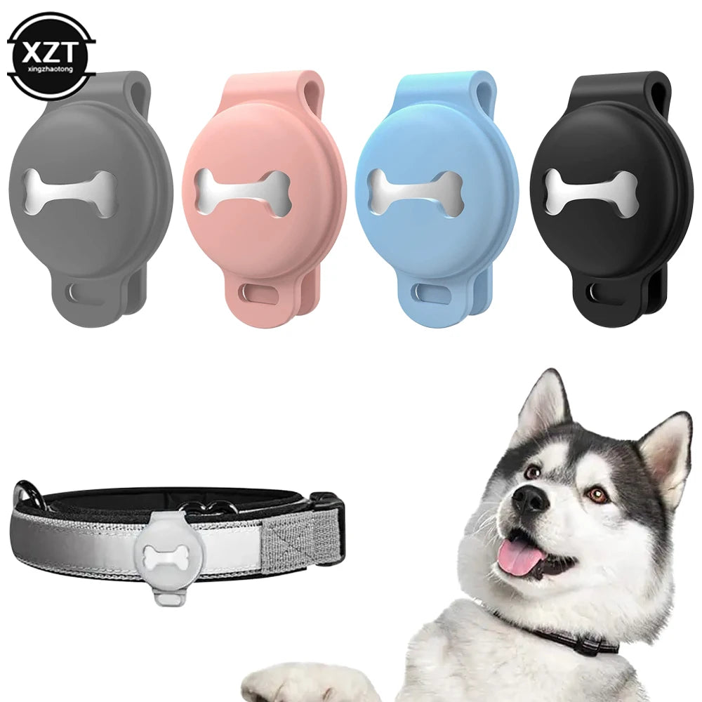 Hund GPS Smart Locator Silikon Hülse Hund Knochen Anti-Verloren Locator Tracker Pet Tracker Tragbare Bluetooth Katze Anti-verloren Rekord