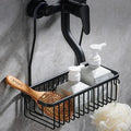 Badezimmerregal aus Aluminium ohne Bohren, Duschregal, Shampoo-Halter, Korb, Aufbewahrungsorganisator, Badezimmerzubehör