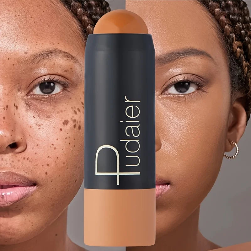 1 Stück wasserfester Foundation-Stick, Concealer-Stick, langlebiger Concealer, wasserdicht und schweißfest, natürlich aussehender Concealer
