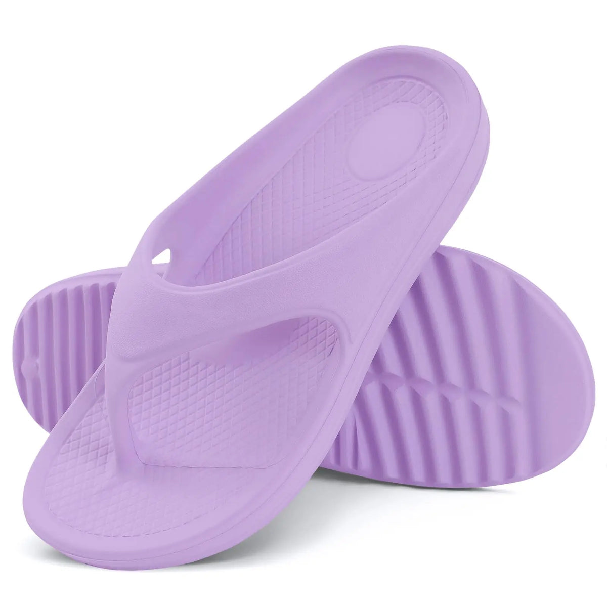 Shevalues Orthopädische Sandalen für Damen, modisch, Strand, Flip-Flop, Sommer, Outdoor, weiche Sandalen mit Fußgewölbeunterstützung, für Zuhause, Badezimmer, Rutschen