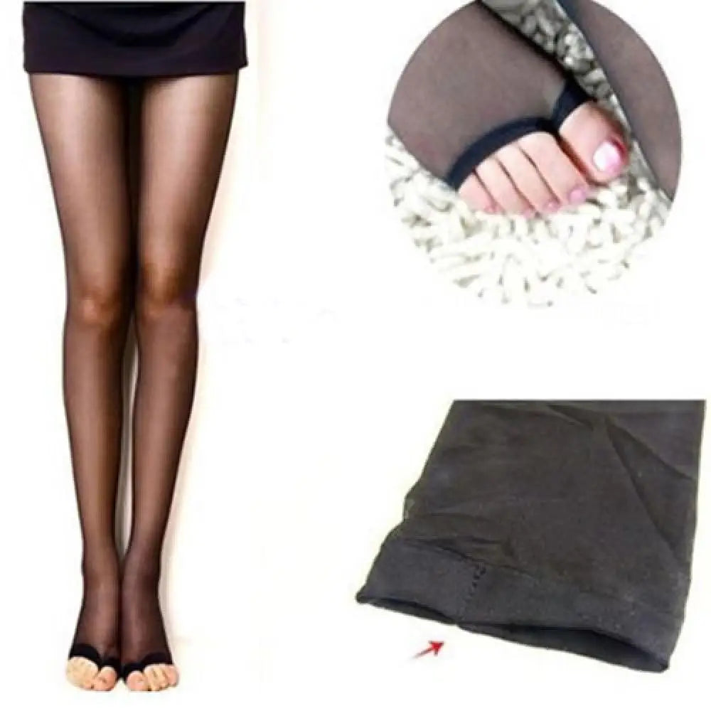 Sexy Damen-Leggings mit offenem Zehenbereich, ultradünne Strumpfhosen, Strumpfhosen, Strümpfe, Socken