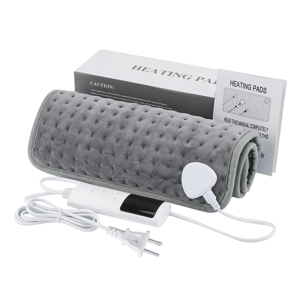30*59cm Elektrische Heizung Pad Wasserdichte Winter Heizung Bauch Schulter Zurück Schmerzen Relief Physiotherapie Decke Warme Matte Sofa bett