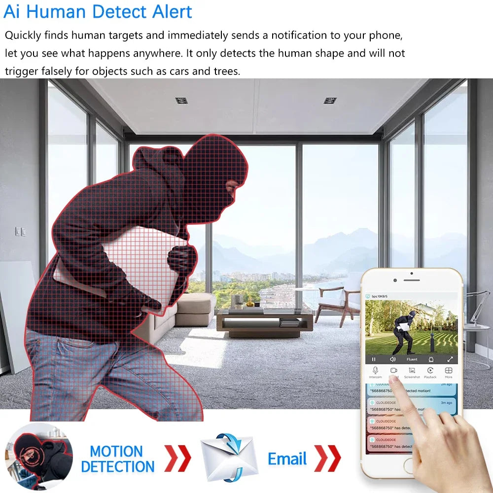 16-Kanal Kabelloser WiFi NVR H.265 5MP Netzwerk-Videorekorder ESeeCloud APP Fernansicht P2P IP-Kamera-Rekorder Heim-CCTV-Überwachung