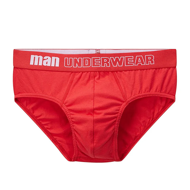 Männer Baumwolle Slips Bequeme Atmungsaktive Unterwäsche Freche Höschen Einfarbig Mann Unterwäsche Homewear Männliche Slips
