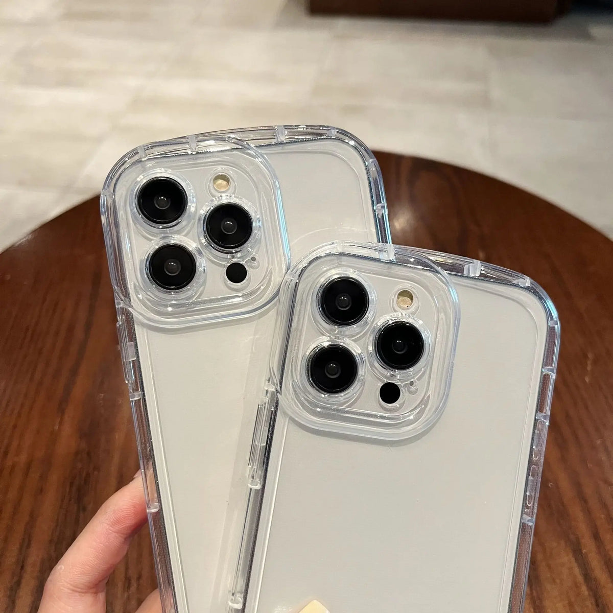 Silikon-Handyhülle für iPhone 17 13 Pro Max 11 16 15 14 12 17 Air 7 8 Plus XR X Xs 17Promax stoßfeste transparente Funda-Abdeckung