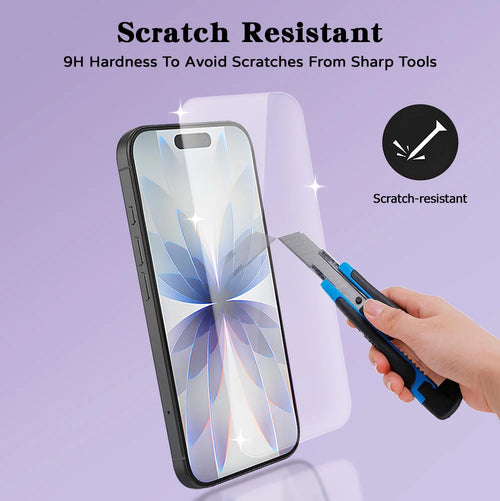 1-3 Stück Panzerglas für iPhone 18 Pro Max 17 16 15 14 13 12 11 Pro Displayschutzfolie für iPhone 16 15 14 Plus Schutzglas