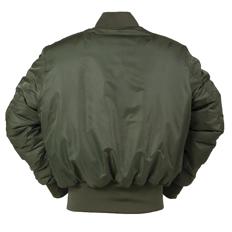 2024 Vintage Doppelseite Winter jacke Männer Mantel Blase Parka Puffer warmer Bomber geste ppte Pilot ma-1 us Luftwaffe Militär armee