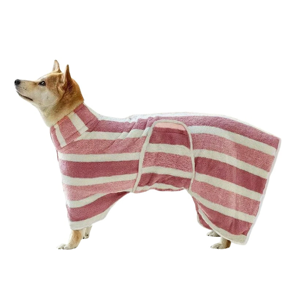 Hundebademantel, saugfähiges Haustier, schnell trocknendes Badetuch, Hundebadetuch, große und kleine Hunde, sauberer, saugfähiger Bademantel, Ganzkörperwickel, Katze