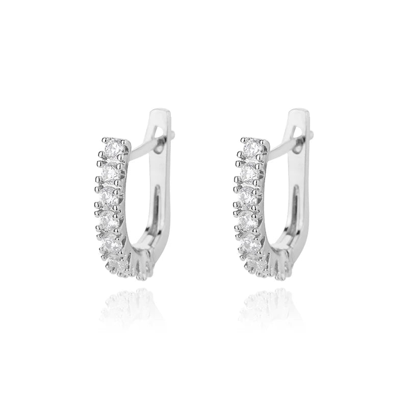 Klassische Imitation Perle Edelstahl Durchbohrte Ohrringe für Frauen Vergoldet Blatt Zirkonia Schmuck Retro Schmuck Kostenloser Versand