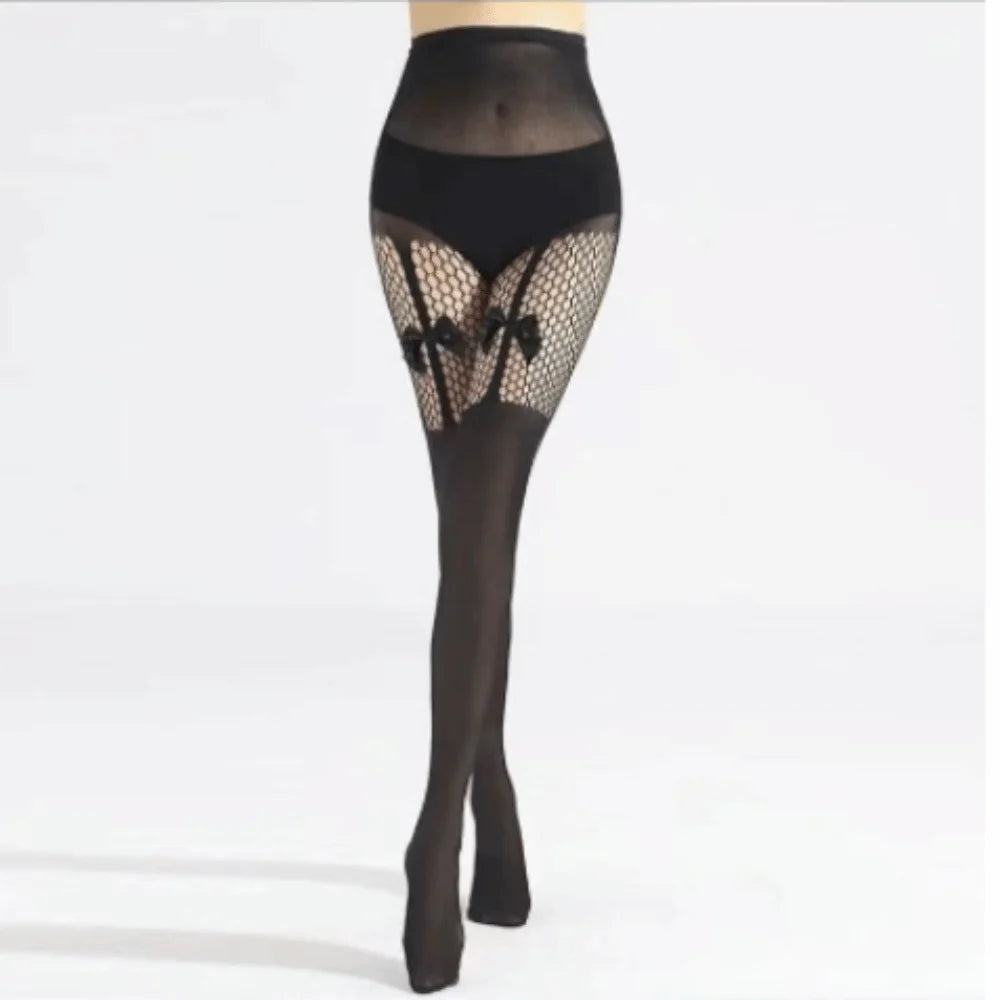 Neue Gothic-Style Netzstrümpfe Sexy Strumpfhosen Stricksocken Overknee-Strümpfe