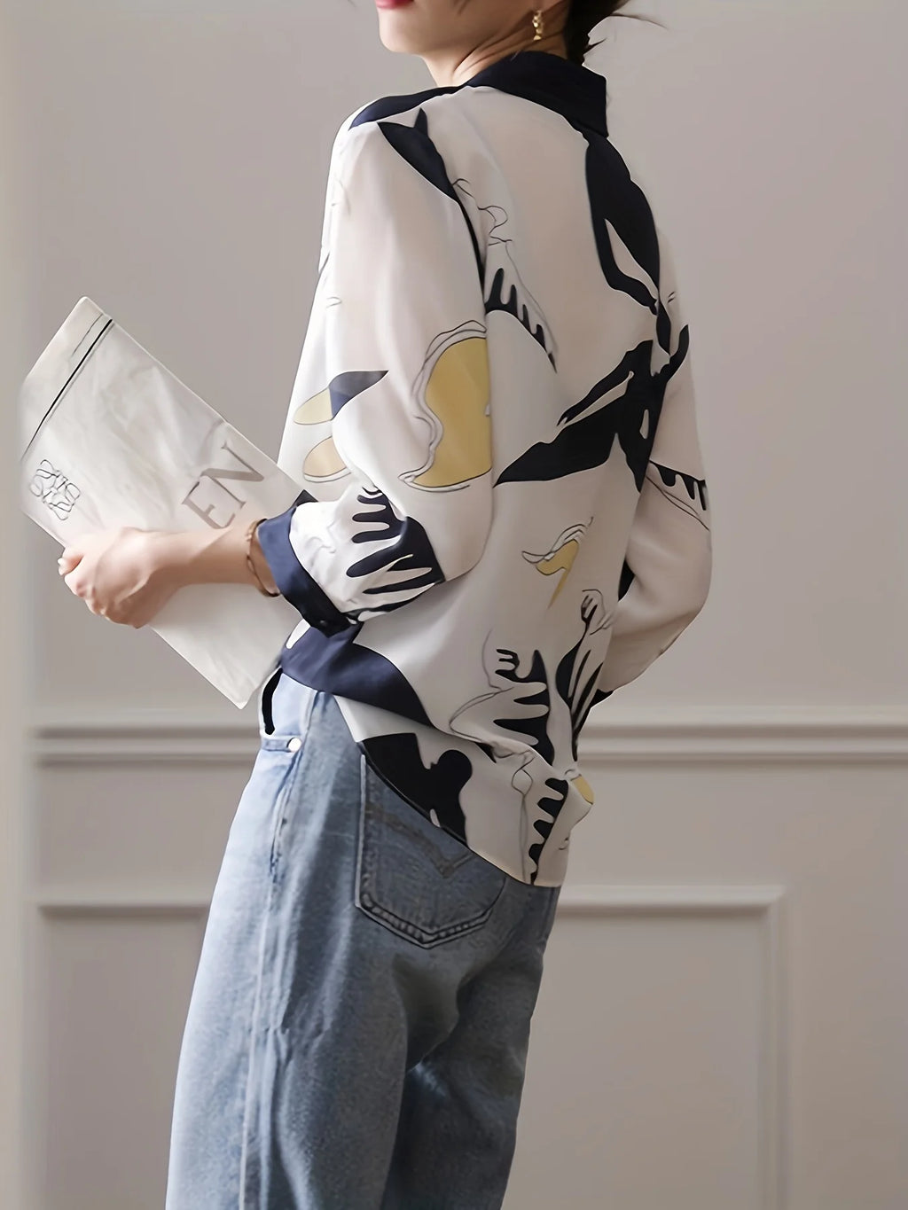 Modische Damenhemden im französischen Stil, Damenblusen, 2025, Frühling, Sommer, halbe Ärmel, Tops, Blusa Mujer