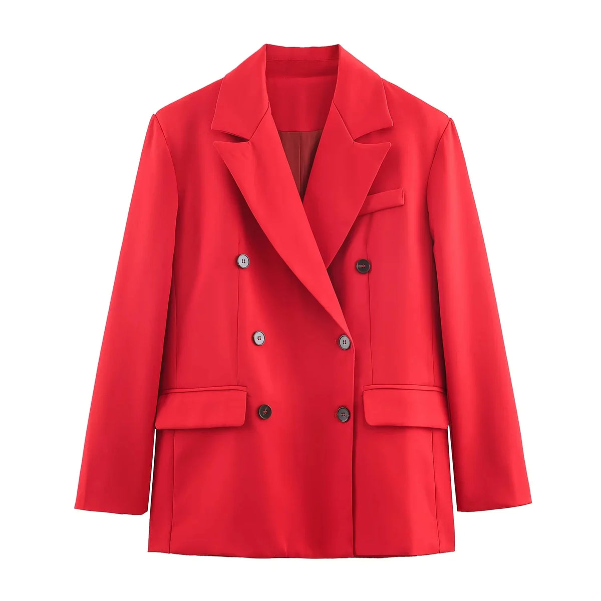 KONDALA Eleganter, lässiger, schicker Damen-Blazer-Rock-Anzug, fester Knopf, Langarm-Blazer, langer, lockerer Rock, modischer 2026-Frühlingsanzug