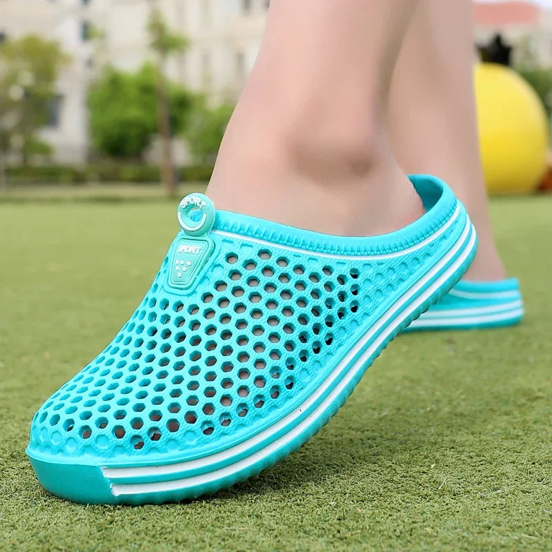Bequeme Männer Pool Sandalen Sommer Outdoor Strand Schuhe Männer Slip auf Garten Clogs Casual Wasser Dusche Hausschuhe Unisex Zapatos