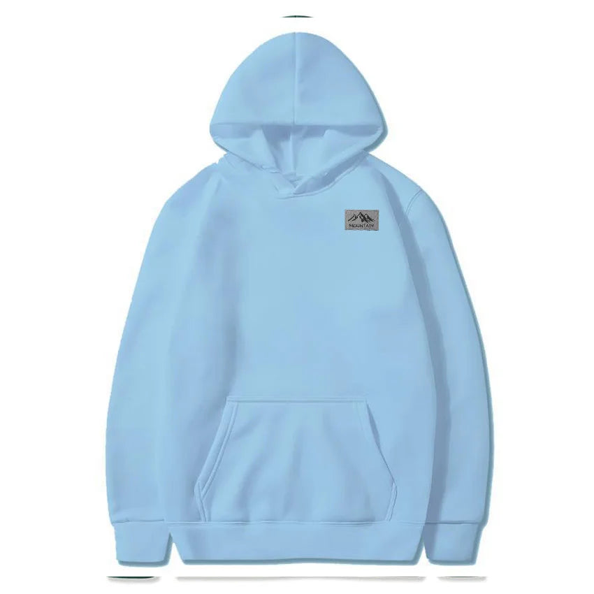 Neue, fabrikgefertigte, gerade geschnittene Kapuzenpullover in 14 Farben für Damen und Herren. Großhandelspreis für Frühlings- und Herbst-Freizeitkleidung mit Kapuze