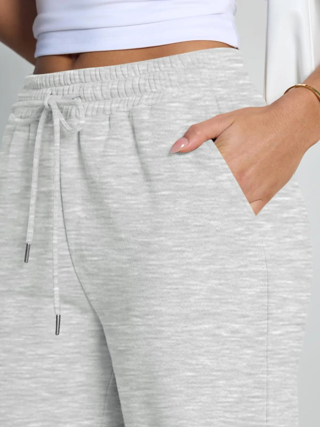 2026 Neue Harajuku Weite Jogginghose für Damen Streetwear Baggy Oversize Graue Sporthose mit Kordelzug Lässige Jogger-Hose