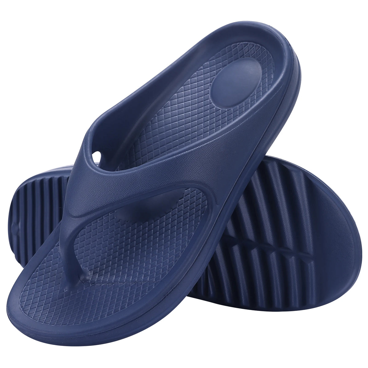 Shevalues Orthopädische Sandalen für Damen, modisch, Strand, Flip-Flop, Sommer, Outdoor, weiche Sandalen mit Fußgewölbeunterstützung, für Zuhause, Badezimmer, Rutschen
