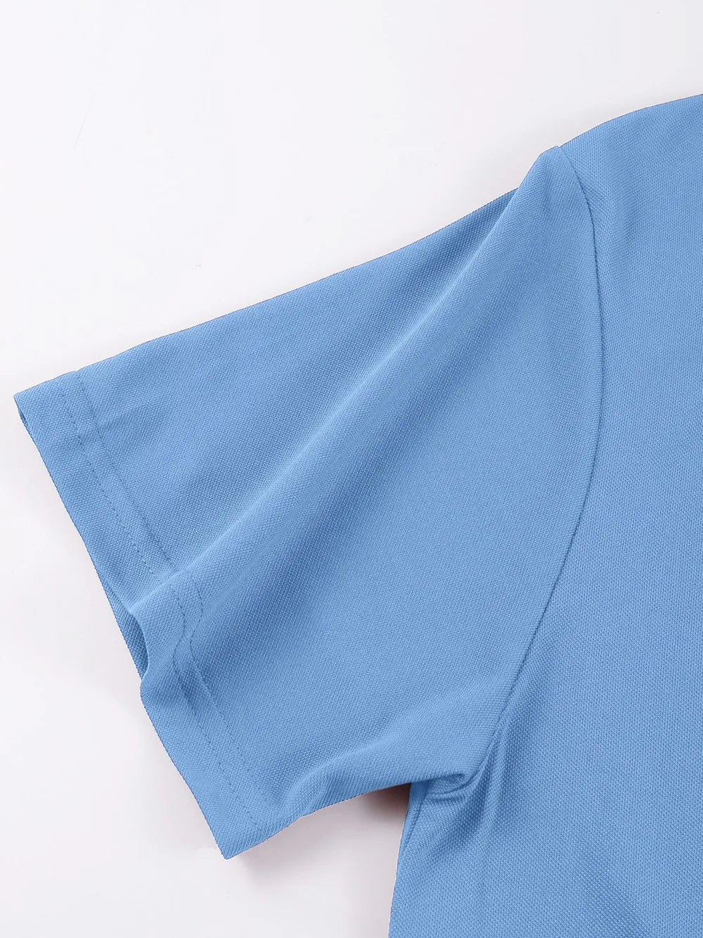 Frauen Einfarbig Polo-Shirt Sommer Casual Kühles Gefühl Antibakterielle Tops Atmungsaktive Kurzen ärmeln Revers Slim Fit 2025, Kleidung