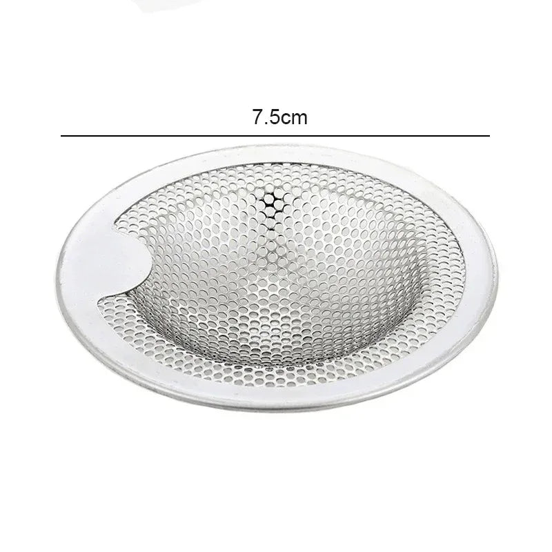 Küche Waschbecken Edelstahl Filter Kanalisation Mesh Siebe Badezimmer Waschbecken Bodenablauf Haar Abfall Filter Ablauf Korb Loch Filter