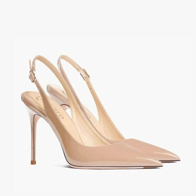 Sexy Ultra-High Heels Spitze Sandalen Elegante Sommer Patent Leder Hosenträger High Heels Trendy Kleid Bankett Damen Schuhe